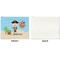 Pirate Scene Linen Placemat - APPROVAL Single (single sided)