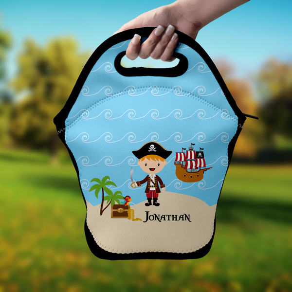 Pirate Scene Lunch Bag - Hand