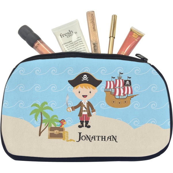 Custom Pirate Scene Makeup / Cosmetic Bag - Medium (Personalized)