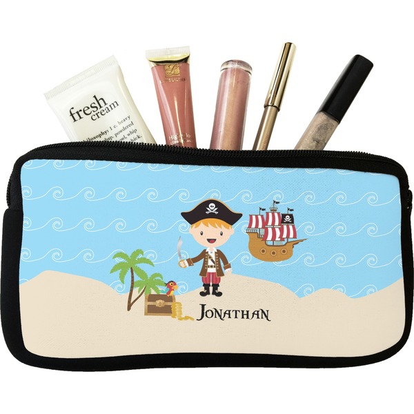 Custom Pirate Scene Makeup / Cosmetic Bag - Small (Personalized)