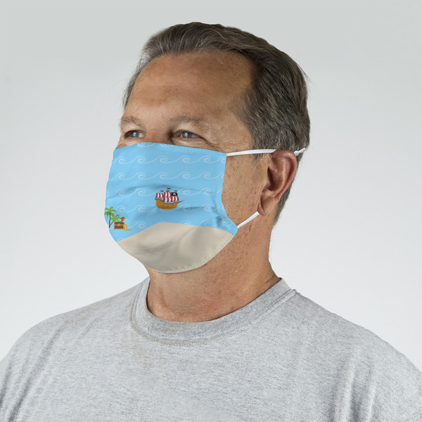 Pirate Scene Mask - Quarter View on Guy