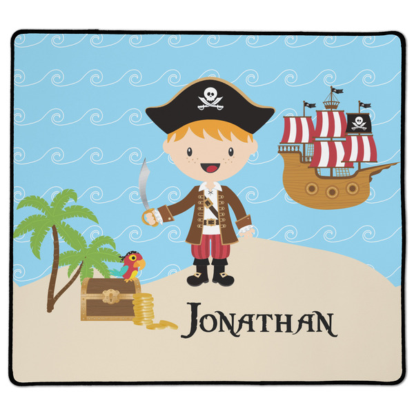 Custom Pirate Scene XL Gaming Mouse Pad - 18" x 16" (Personalized)