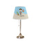 Pirate Scene Poly Film Empire Lampshade - On Stand
