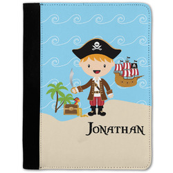 Pirate Scene Notebook Padfolio w/ Name or Text