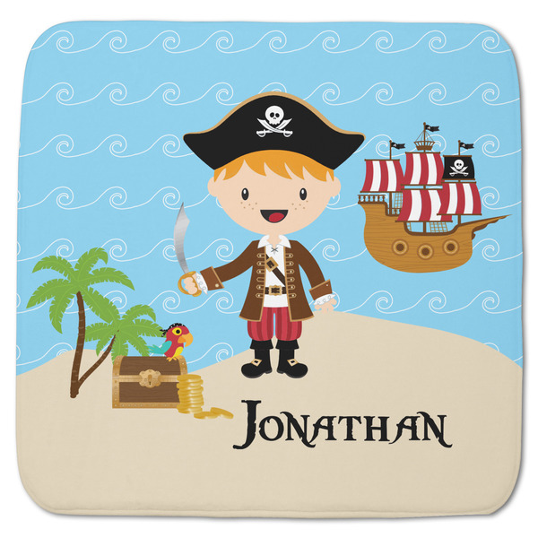 Custom Pirate Scene Memory Foam Bath Mat - 48"x48" (Personalized)