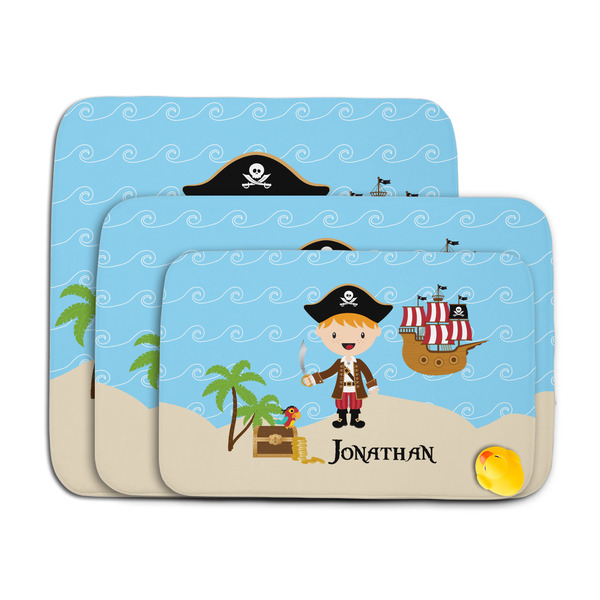 Pirate Scene Memory Foam Bath Mat - MAIN PARENT