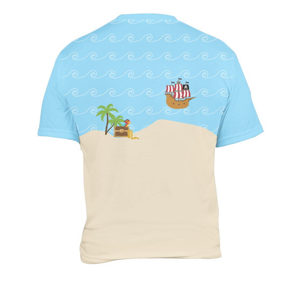 Pirate Scene Men's Crew Neck T Shirt Medium - Back