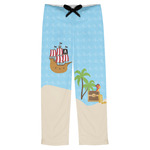 Pirate Scene Mens Pajama Pants - XS