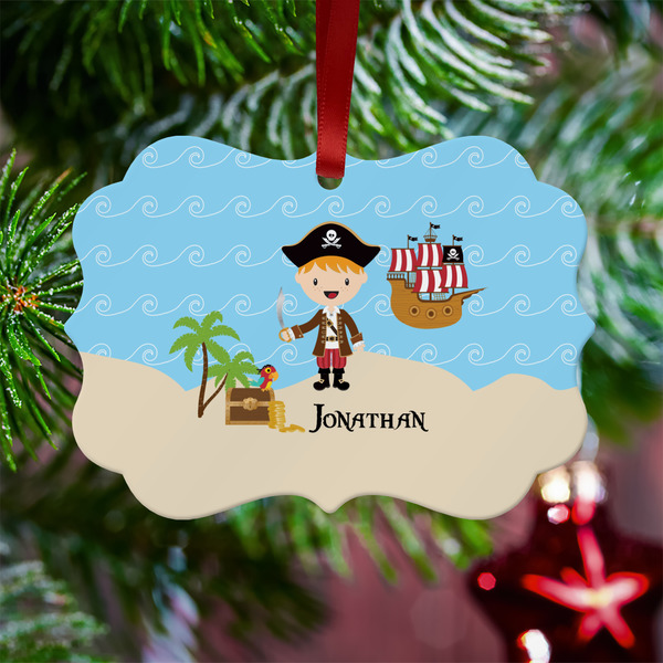 Pirate Scene Metal Benilux Ornament - Lifestyle