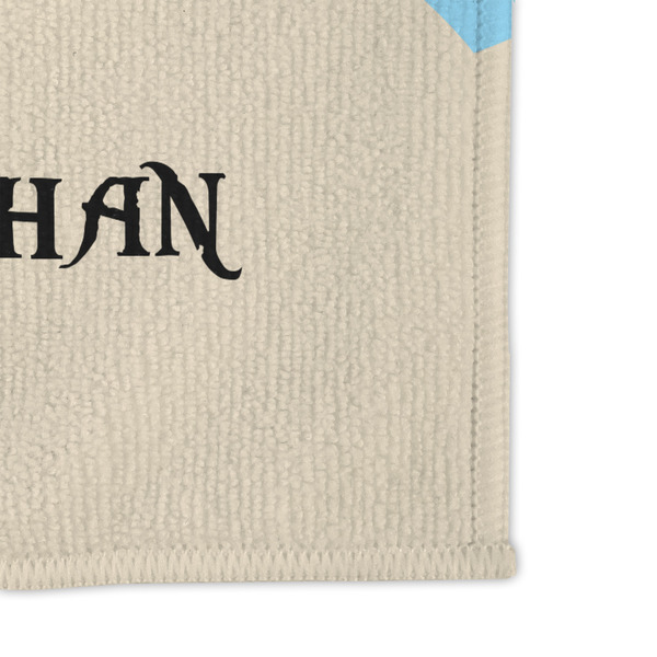 Pirate Scene Microfiber Dish Rag - DETAIL