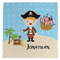 Pirate Scene Microfiber Dish Towel (Personalized)