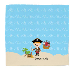 Pirate Scene Microfiber Dish Rag (Personalized)