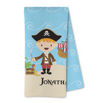 Pirate Scene Kitchen Towel - Microfiber (Personalized)