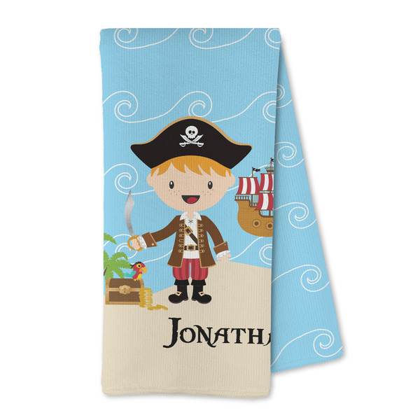 Custom Pirate Scene Kitchen Towel - Microfiber (Personalized)