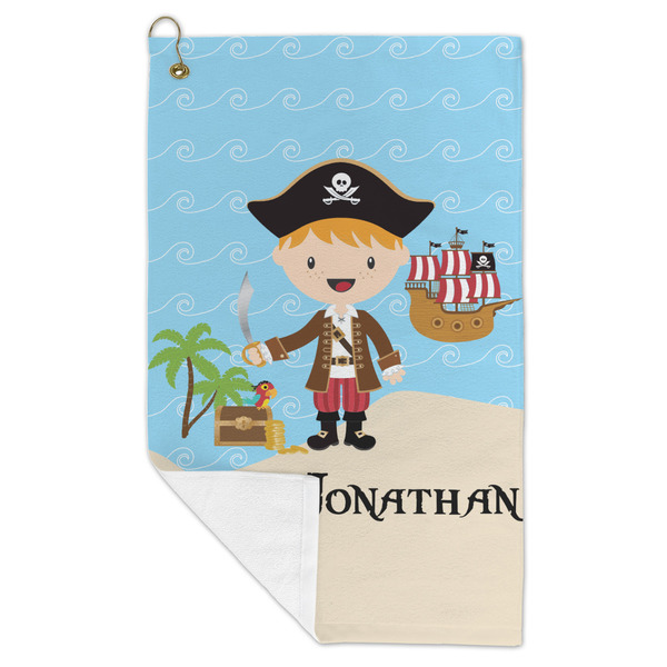 Pirate Scene Microfiber Golf Towels - FOLD