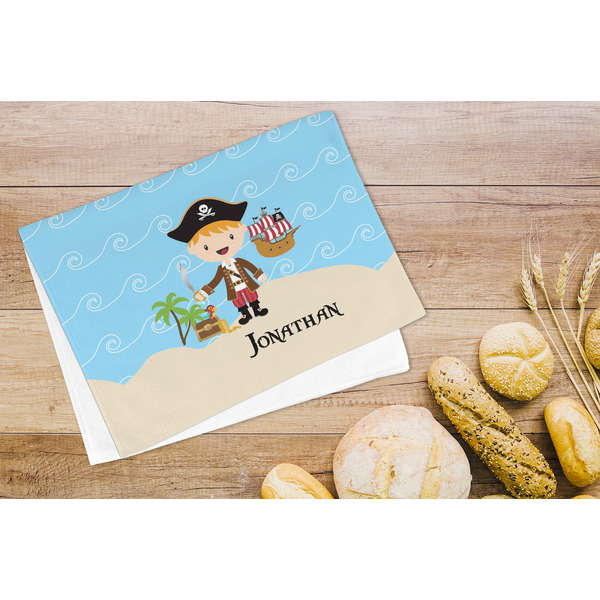 Pirate Scene Microfiber Kitchen Towel - LIFESTYLE