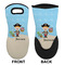 Personalized Pirate Neoprene Oven Mitt (Front & Back)