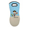 Pirate Scene Neoprene Oven Mitt w/ Name or Text