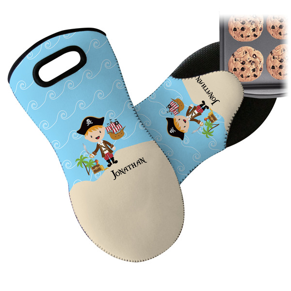 Personalized Pirate Neoprene Oven Mitt