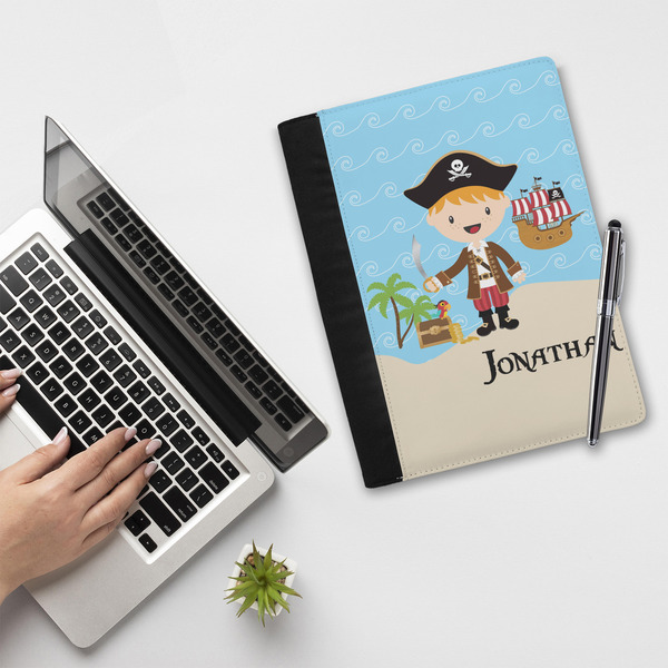 Pirate Scene Notebook Padfolio - LIFESTYLE (large)