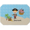 Pirate Scene Octagon Placemat - Single front