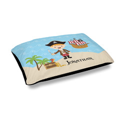 Pirate Scene Outdoor Dog Bed - Medium (Personalized)