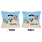 Personalized Pirate Outdoor Pillow - 18x18