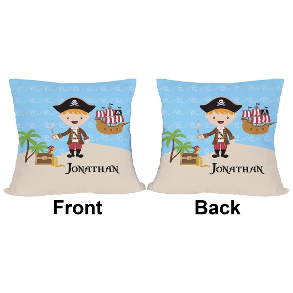 Personalized Pirate Outdoor Pillow - 20x20