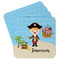 Pirate Scene Paper Coasters - Front/Main