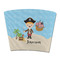 Pirate Scene Party Cup Sleeves - without bottom - FRONT (flat)