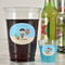 Pirate Scene Party Cups - 16oz - In Context