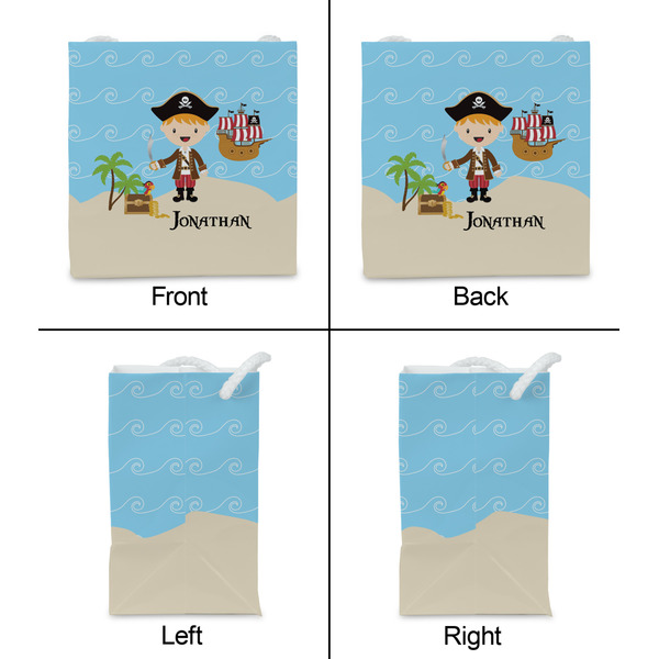 Pirate Scene Party Favor Gift Bag - Gloss - Approval