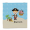 Pirate Scene Party Favor Gift Bag - Matte - Front