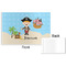 Pirate Scene Disposable Paper Placemat - Front & Back