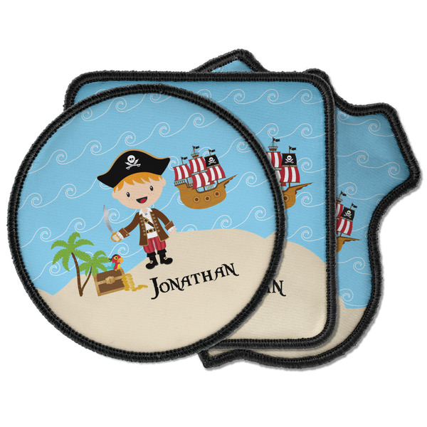 Custom Pirate Scene Iron on Patches (Personalized)
