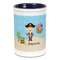 Pirate Scene Ceramic Pencil Holders - Blue