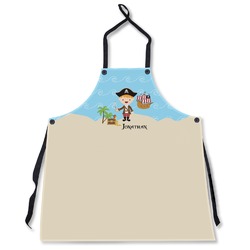 Pirate Scene Apron Without Pockets w/ Name or Text