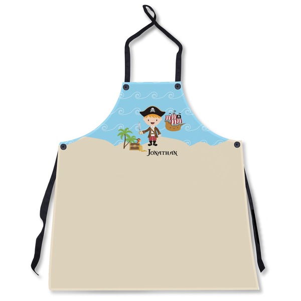 Custom Pirate Scene Apron Without Pockets w/ Name or Text
