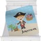 Personalized Pirate Personalized Blanket