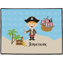 Pirate Scene Door Mat (Personalized)