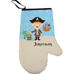 Pirate Scene Oven Mitt (Personalized)