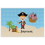 Pirate Scene Laminated Placemat w/ Name or Text