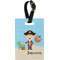 Personalized Pirate Personalized Rectangular Luggage Tag