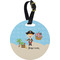 Personalized Pirate Personalized Round Luggage Tag