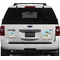 Pirate Scene Personalized Square Car Magnets on Ford Explorer