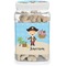 Pirate Scene Dog Treat Jar (Personalized)