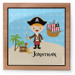 Pirate Scene Pet Urn w/ Name or Text