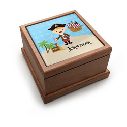 Pirate Scene Pet Urn w/ Name or Text