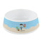 Pirate Scene Plastic Dog Bowl - Small (Personalized)