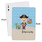 Pirate Scene Playing Cards - Approval